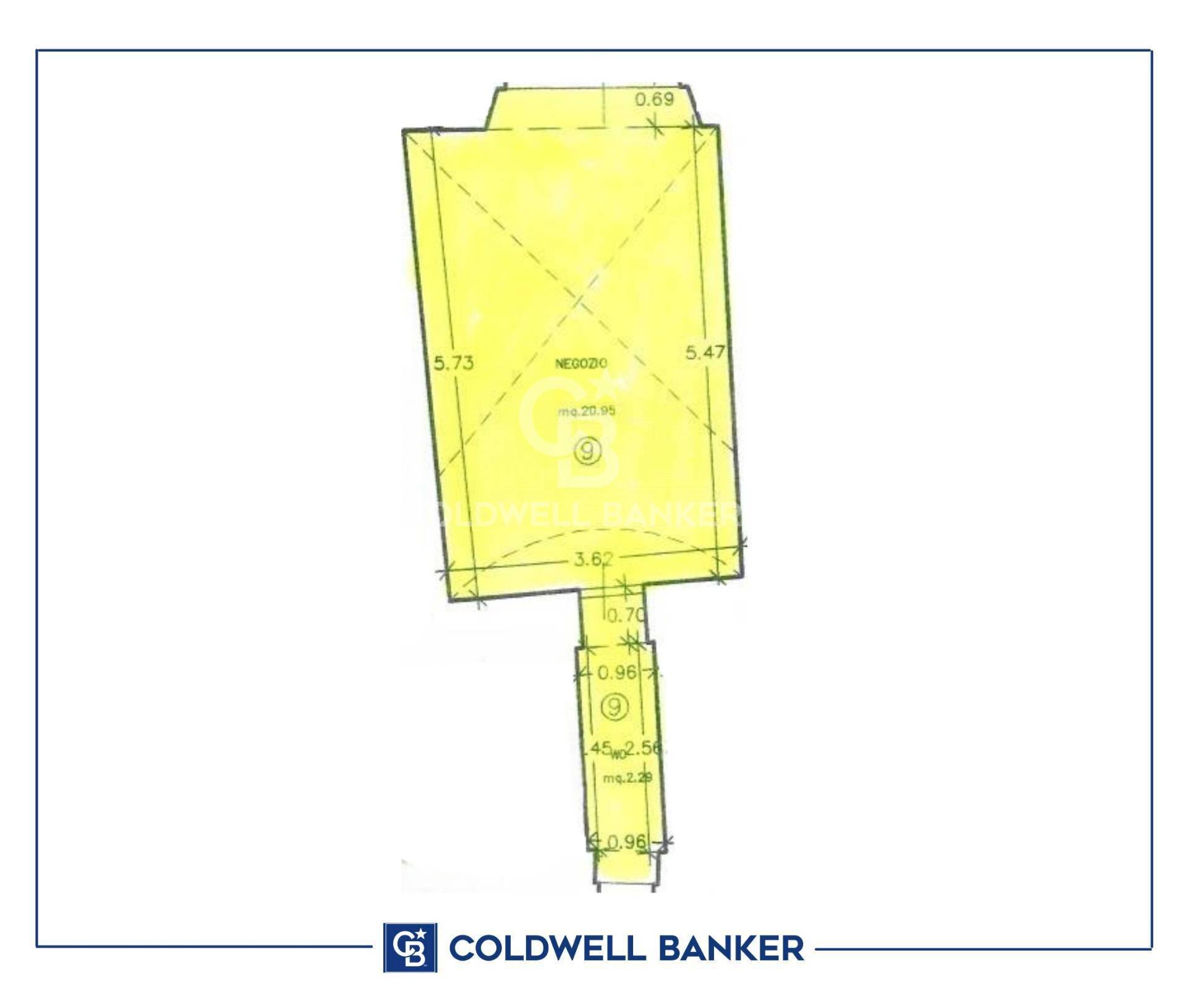 Foto 6 - Commercial Premises Corso Cavour
 
74, Foligno - floor plans 1