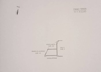 Planimetria - Magazzino corso Giuseppe Mazzini, 112, Camogli - foto 1