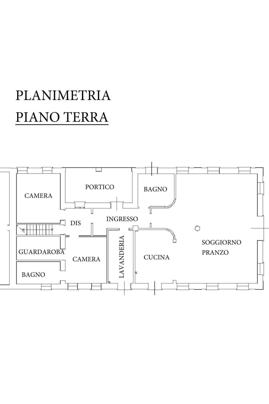 Villa via Dugliolo, 217, Budrio - planimetria 1
