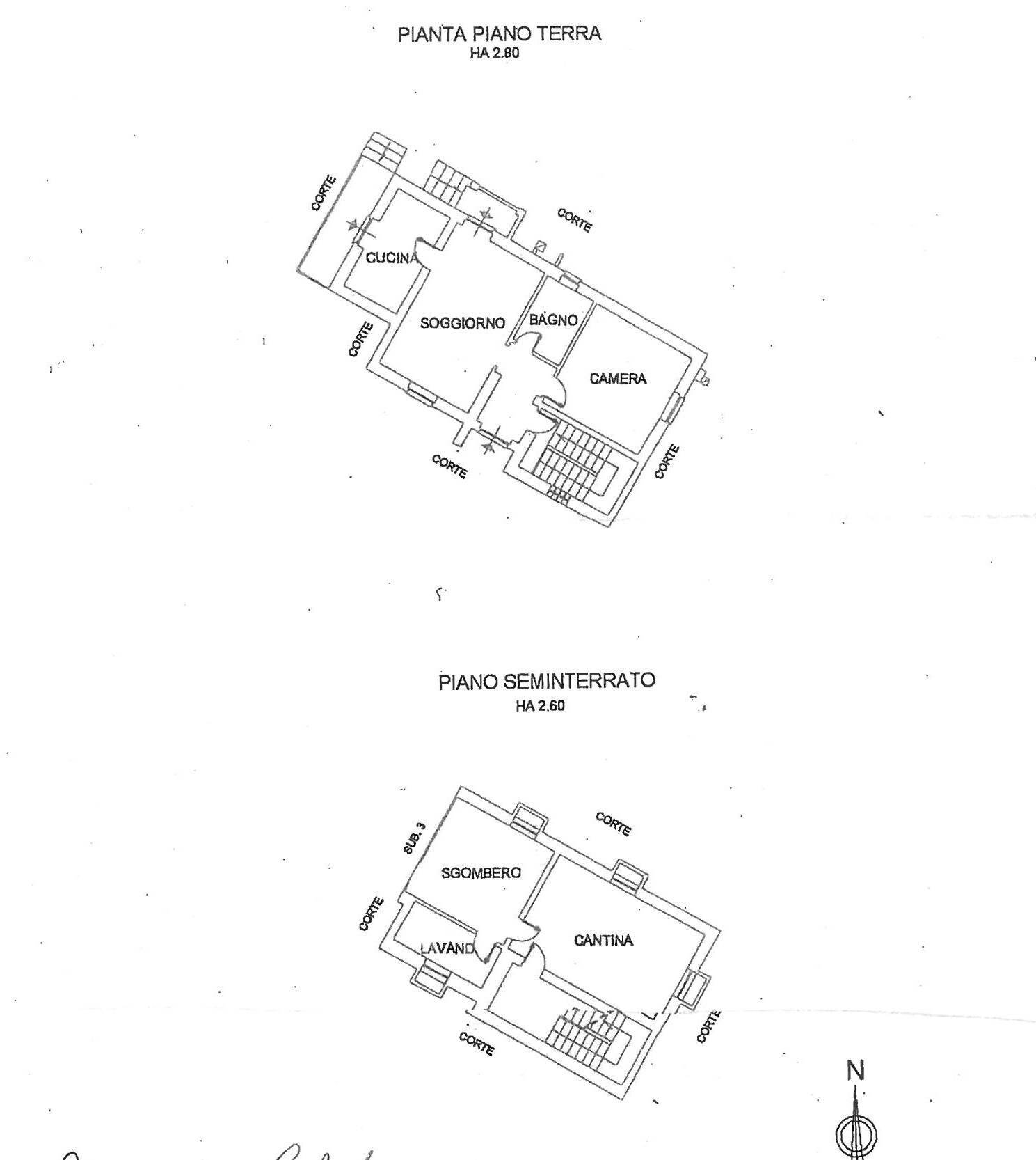 Foto 38 - Casa indipendente Alessandria - planimetria 1
