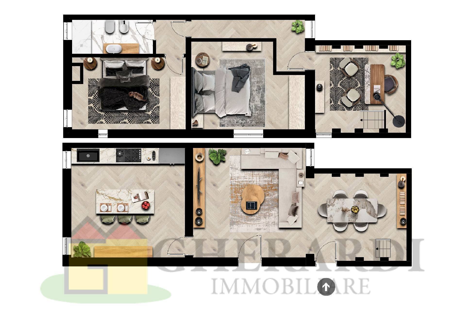 Foto 2 - Rustico Masi Torello - planimetria 1