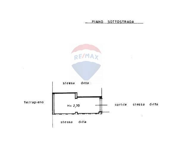 Pianta 2D - Box Via Salvo D'acquisto
 
33, Aci Catena - planimetria 1
