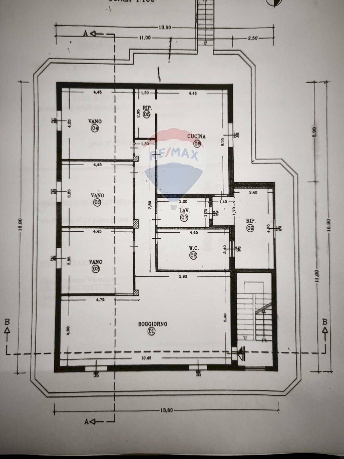 Pianta 2D - Casa semi indipendente Via Brescia
 
15, Catania - planimetria 1