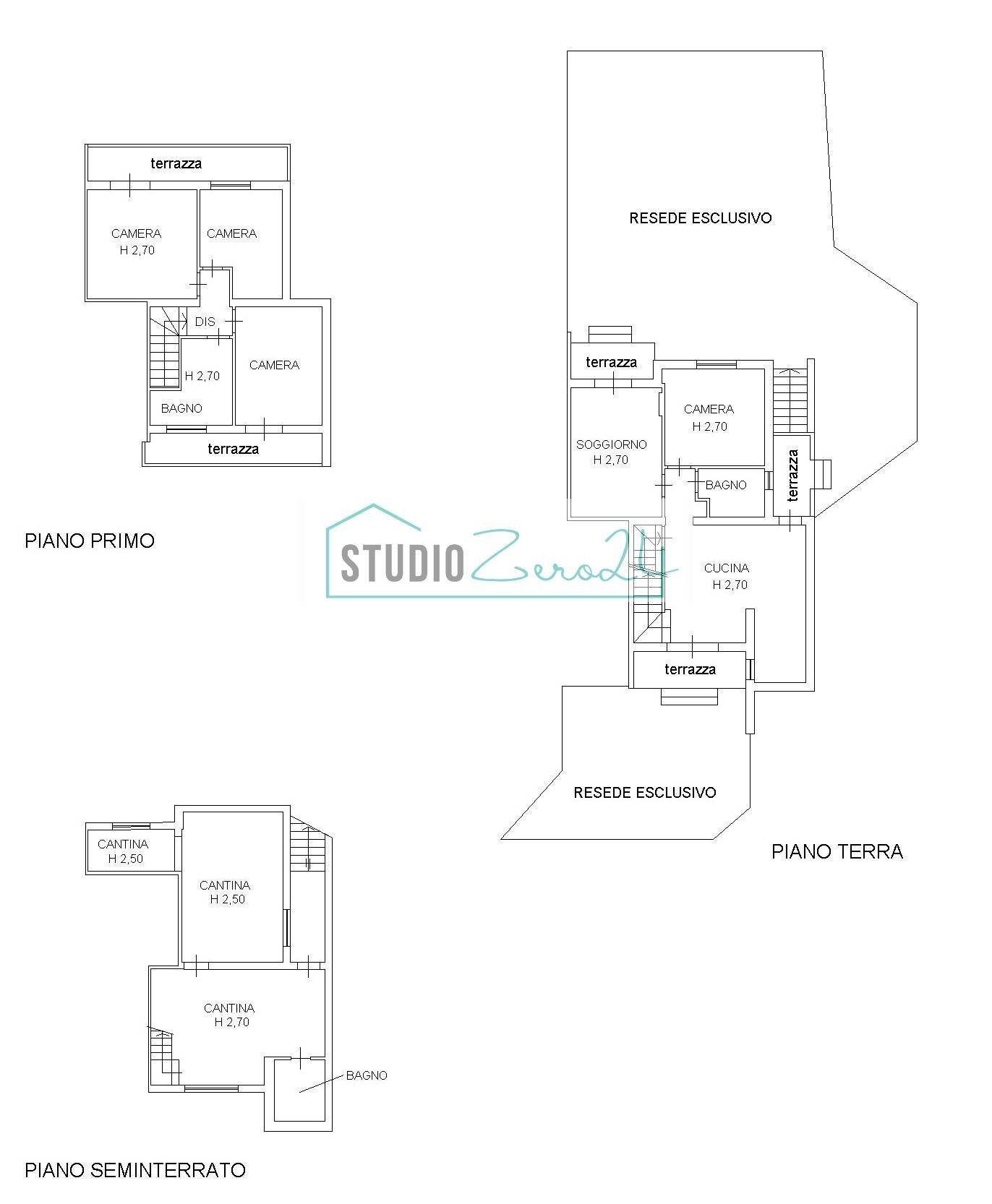 Foto 41 - Villa a Schiera via andreotti, Pietrasanta - planimetria 1
