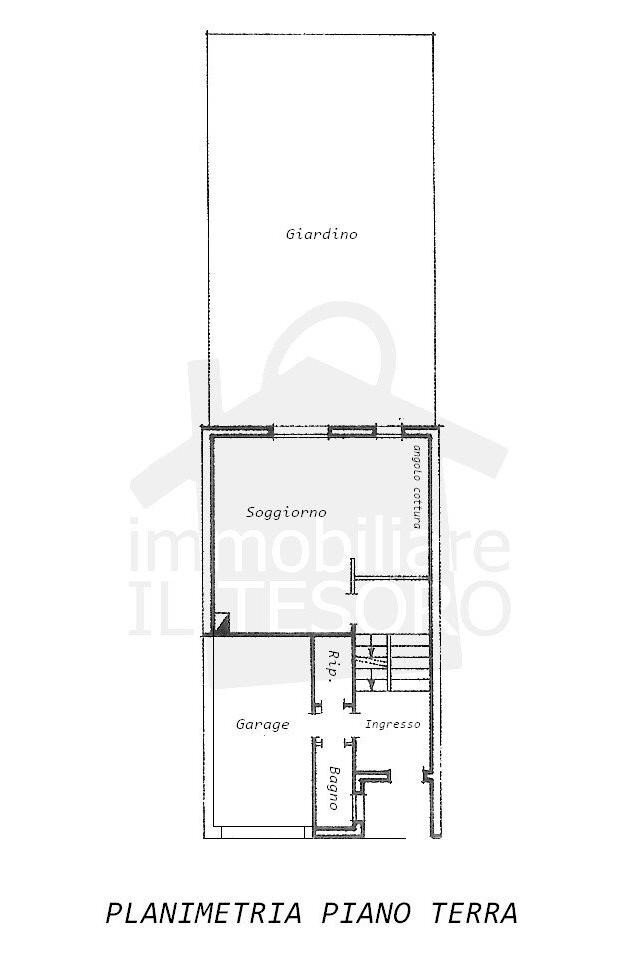 Villa a Schiera via Aie del Borgo, Verucchio - planimetria 1