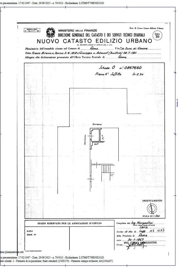 Box corso Duca di Genova, 145, Roma (neighborhood Lido di Ostia) - floor plans 1