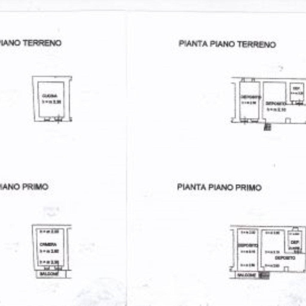 Casale Via Pilone Rio, Bagnolo Piemonte - floor plans 1