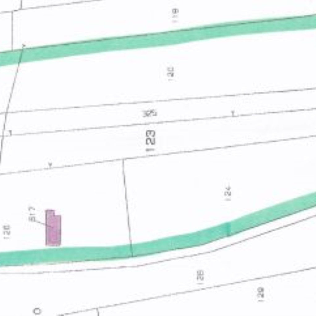 Terreno agricolo Via Pilone Rio, Bagnolo Piemonte - planimetria 1