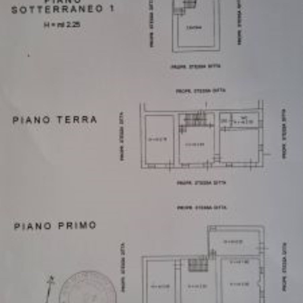 Casale Bagnolo Piemonte - planimetria 1