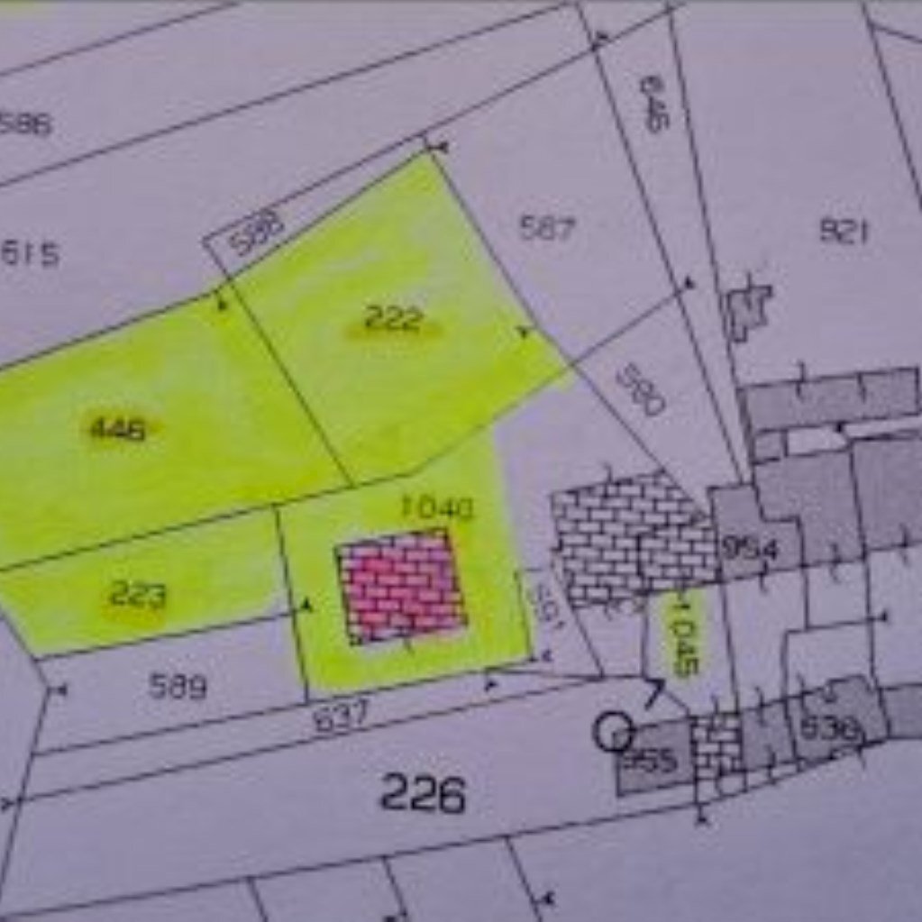 Villa Bagnolo Piemonte - planimetria 1