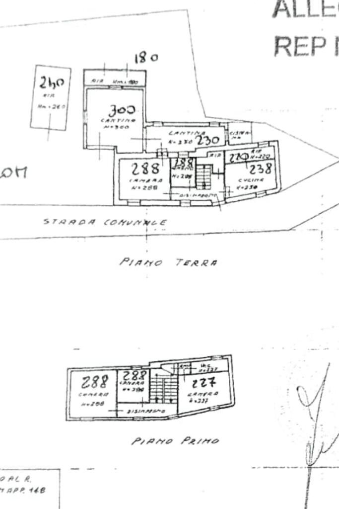 Casa indipendente Via Savignano di Rigo Aia Bella, Sogliano al Rubicone - planimetria 1
