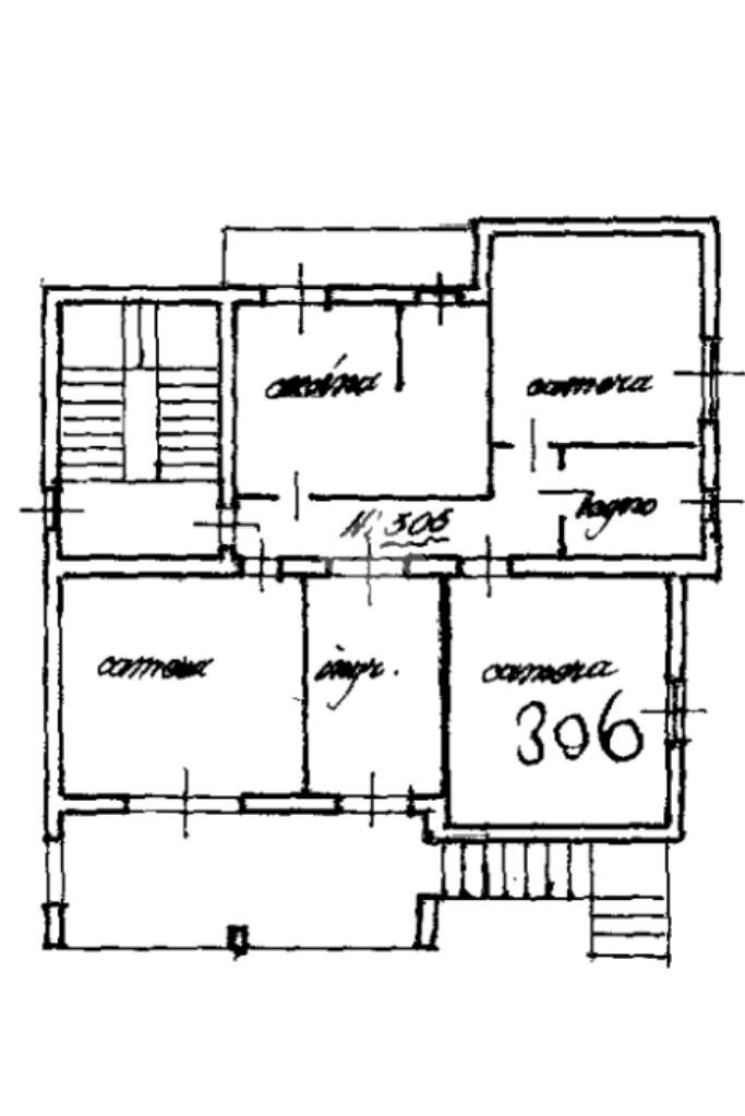 Four-room apartment Viale Misurata, Rimini - floor plans 1