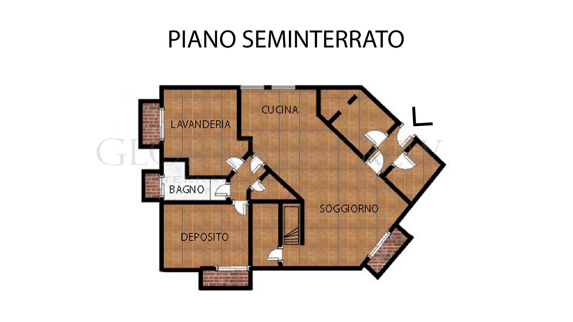 Foto 29 - Villa Via Monte Rosa, Vedano al Lambro - planimetria 1