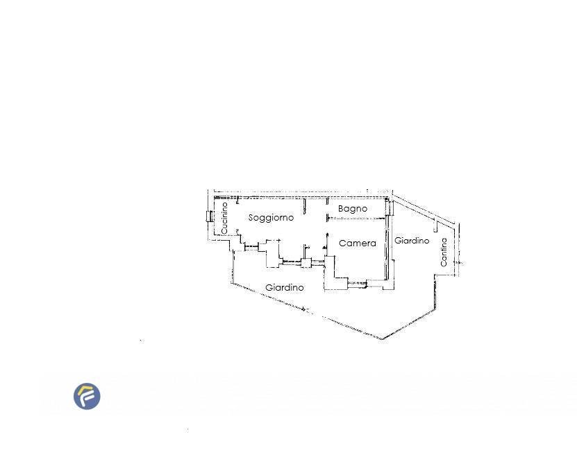 Foto 15 - Bilocale Via Laiolo, Spotorno - planimetria 1