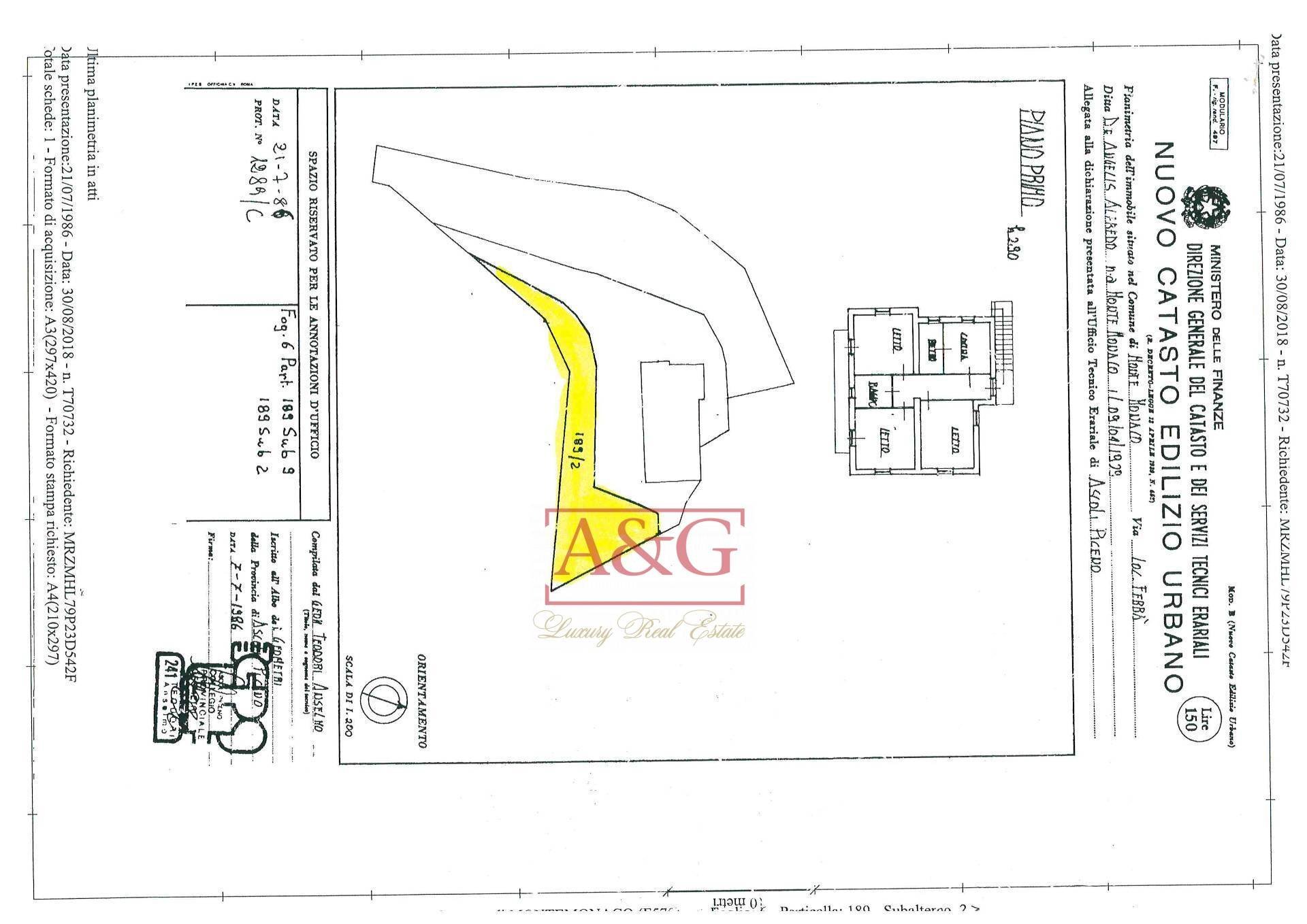 Foto 26 - Appartamento Loc. Ferrà
 
snc, Montemonaco - planimetria 1