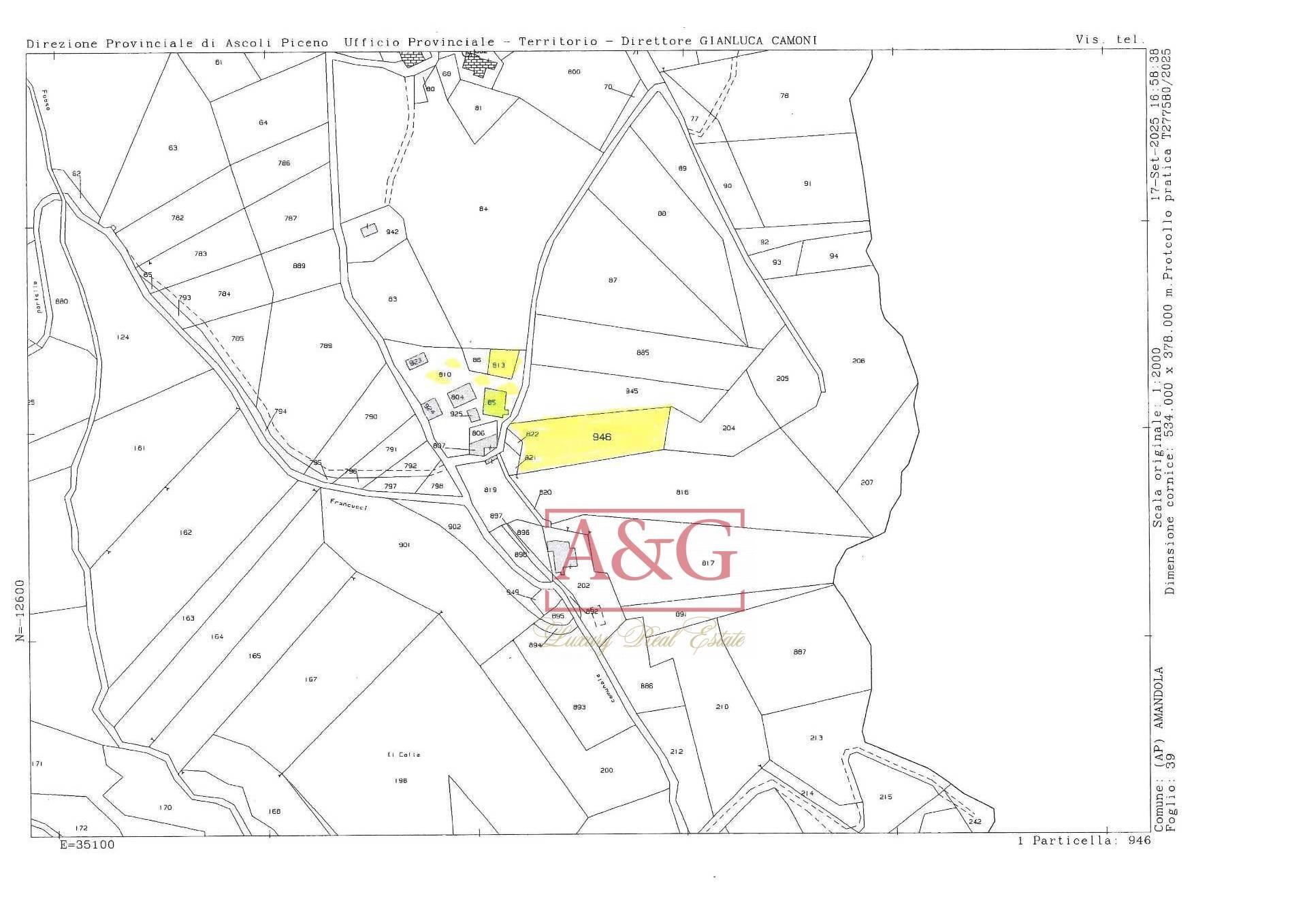 Foto 29 - Quadrilocale Località Villa Francucci, Amandola - planimetria 1