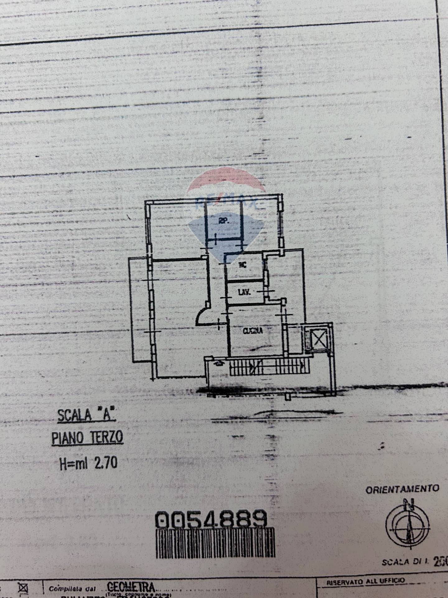 Pianta 2D - Quadrilocale Via Sebastiano Catania
 
300, Catania - planimetria 1