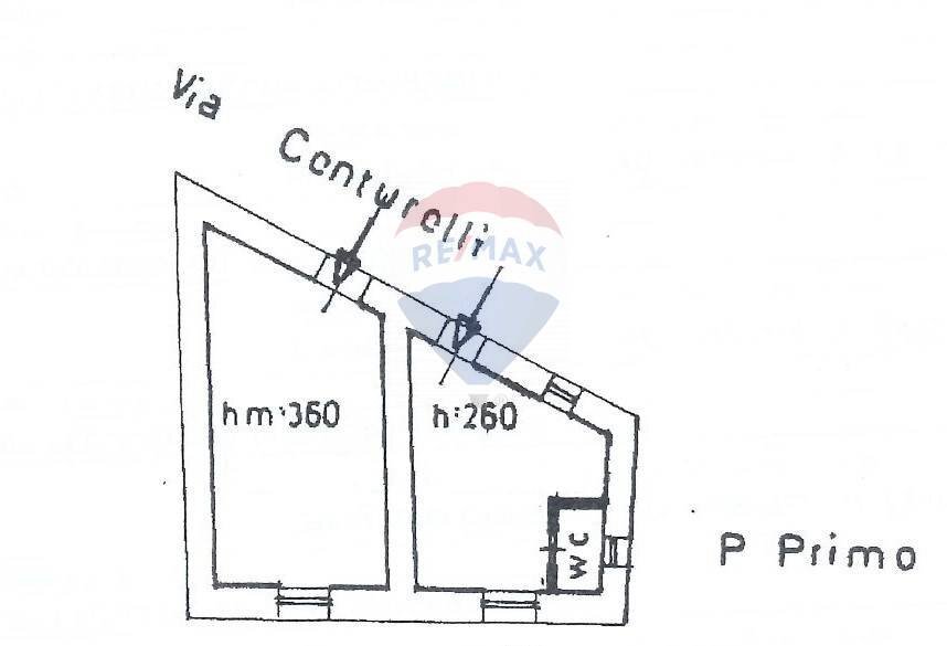 Pianta 2D - Semi-detached house Via Centurelli, San Pio delle Camere - floor plans 1