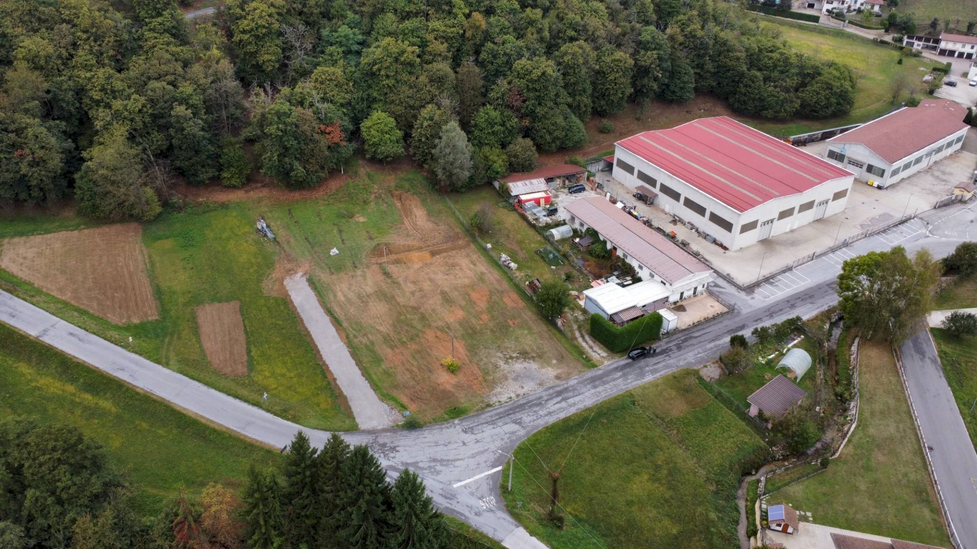 vista con drone - Terreno edificabile Via San Giuseppe, Monastero di Vasco - foto 1