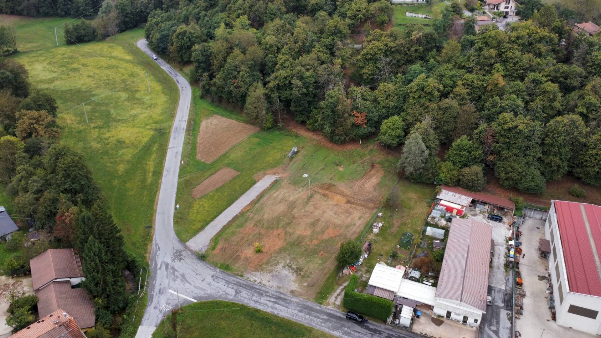 vista dall\'alto - Terreno edificabile Via San Giuseppe, Monastero di Vasco - foto 2