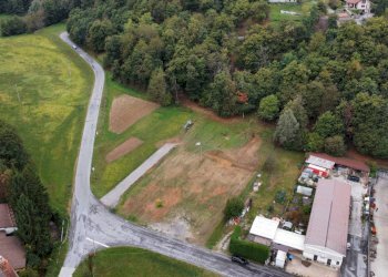 vista dall\'alto - Terreno edificabile Via San Giuseppe, Monastero di Vasco - foto 2