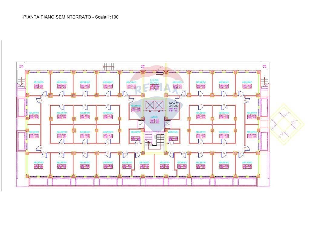 Planimetria seminterrato - Ufficio Via Silos
 
1, San Donà di Piave - planimetria 1