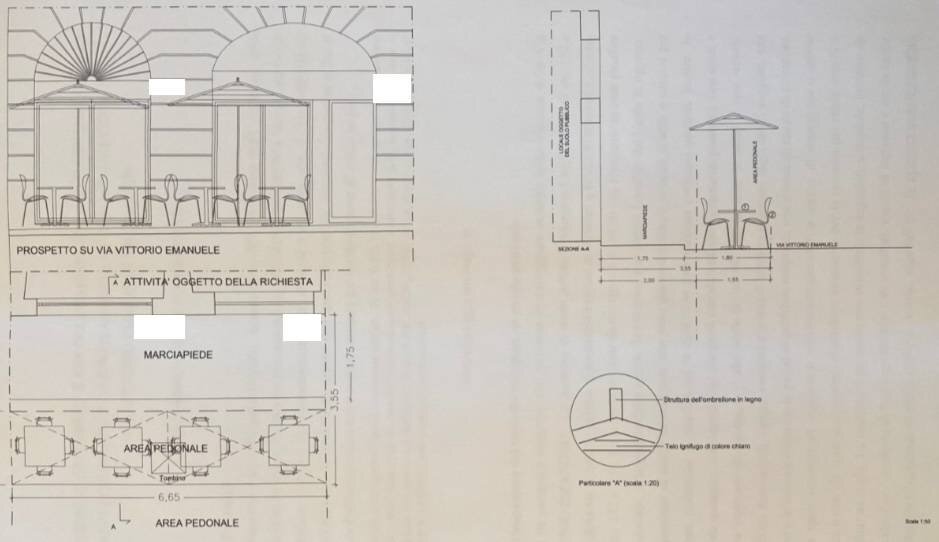 Foto 15 - Commercial Premises Via Vittorio Emanuele, Palermo - floor plans 1