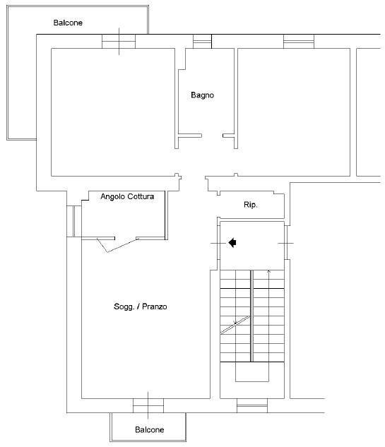 Foto 15 - Trilocale Via NIcandro
 
9, Roma - planimetria 1