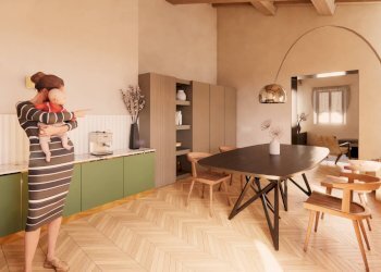 Cucina - Semi-detached house Via Fonte Del Campo
 
25/27, Foligno - photo 5