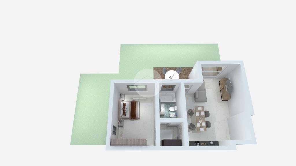 Two-room apartment Via Luigi Negrelli, Sedriano - floor plans 1