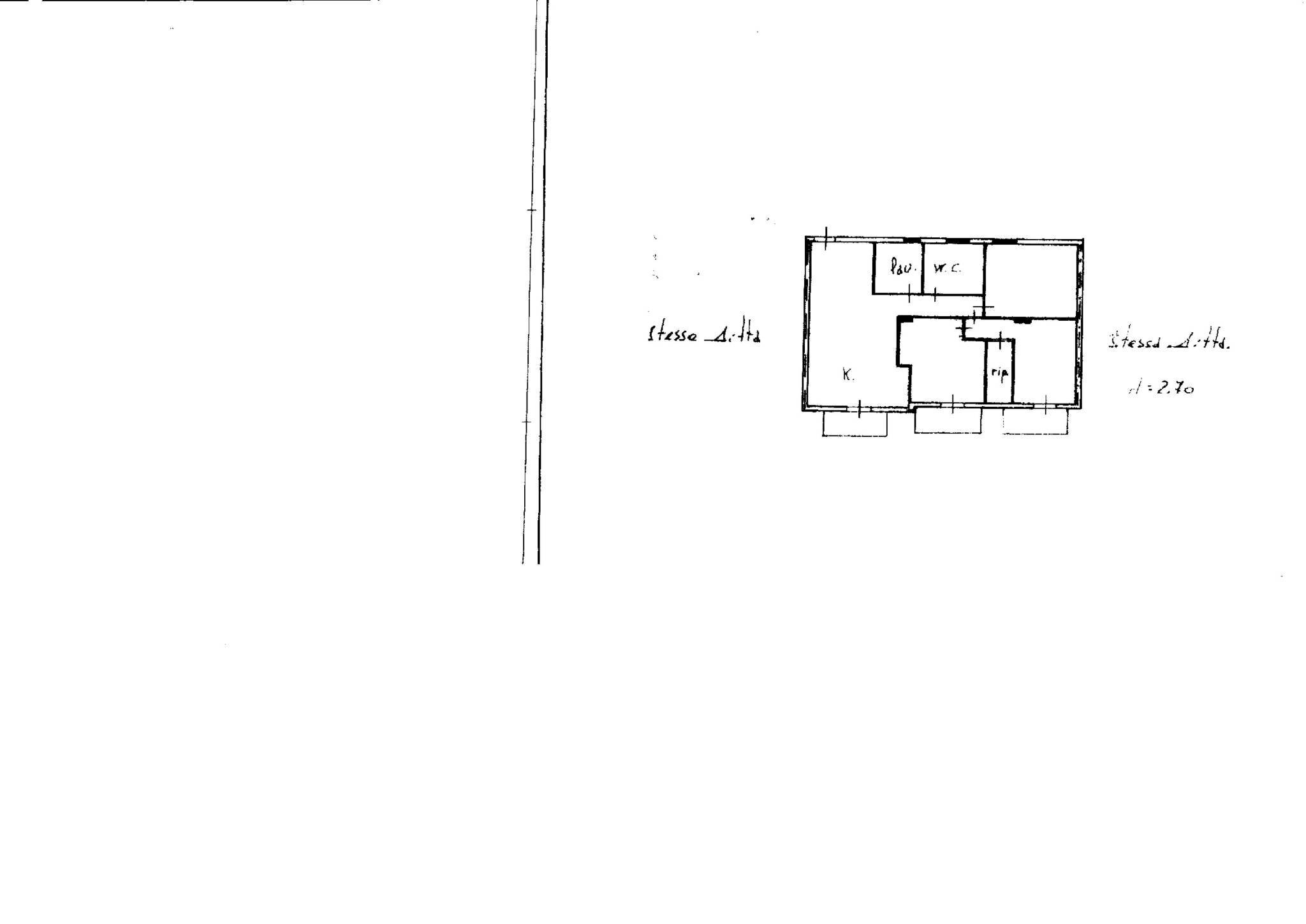 Appartamento via Nino Buccellato, Castellammare del Golfo - planimetria 1