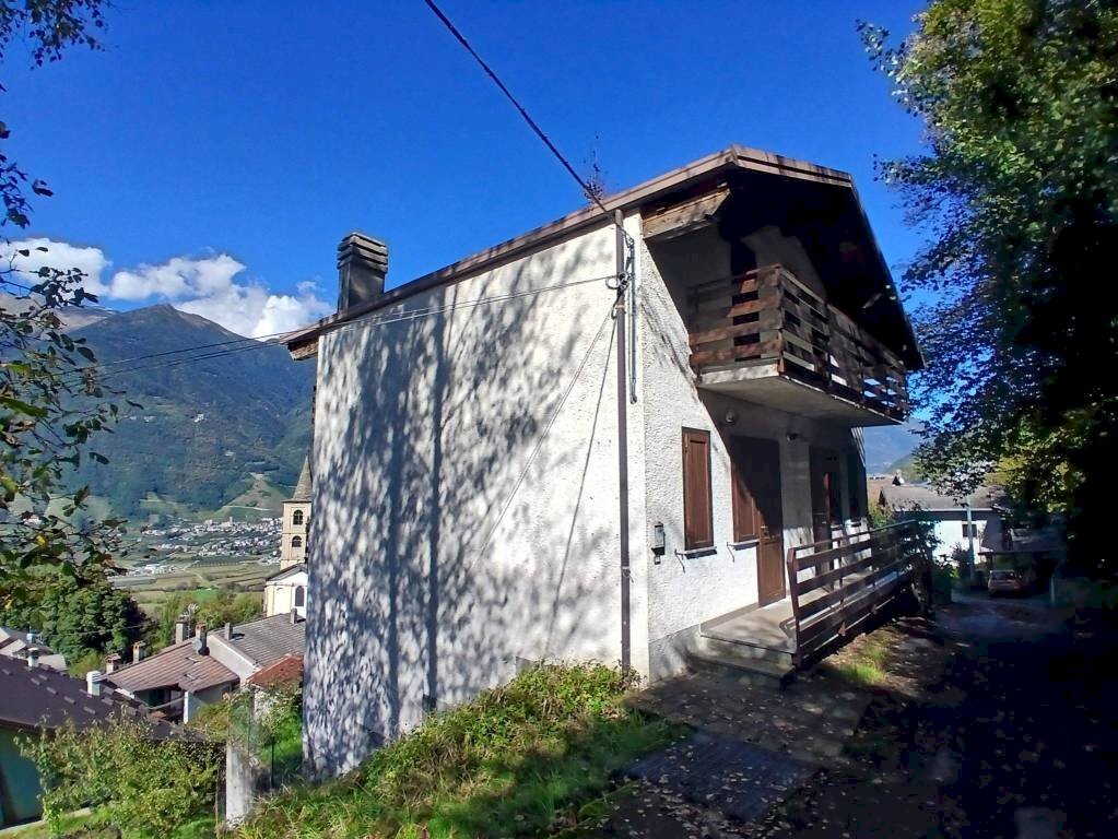 Facciata - Bilocale strada Statale del Passo di Aprica, Villa di Tirano - foto 3