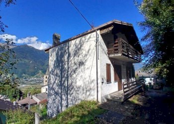 Facciata - Bilocale strada Statale del Passo di Aprica, Villa di Tirano - foto 3