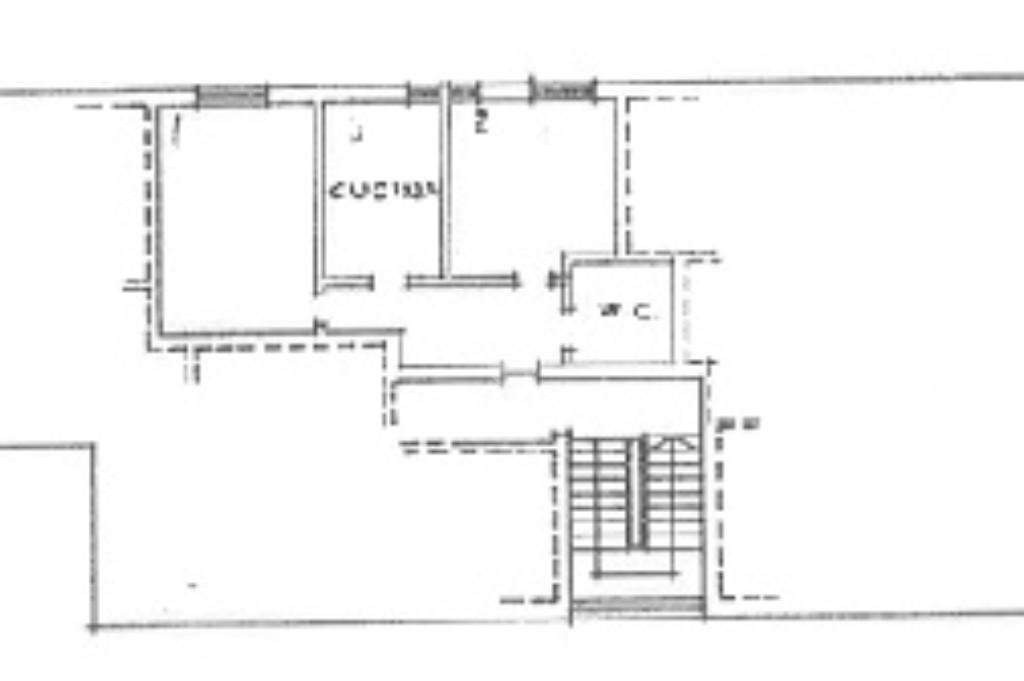 Bilocale Via Circonvallazione, Marano Ticino - planimetria 1