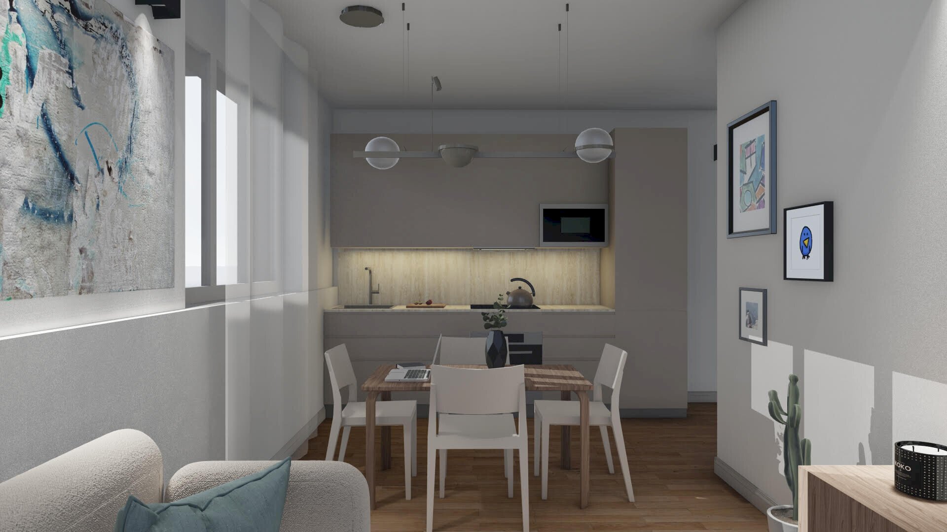 Two-room apartment Via Don Carlo Gnocchi, 7, Milano - photo 3