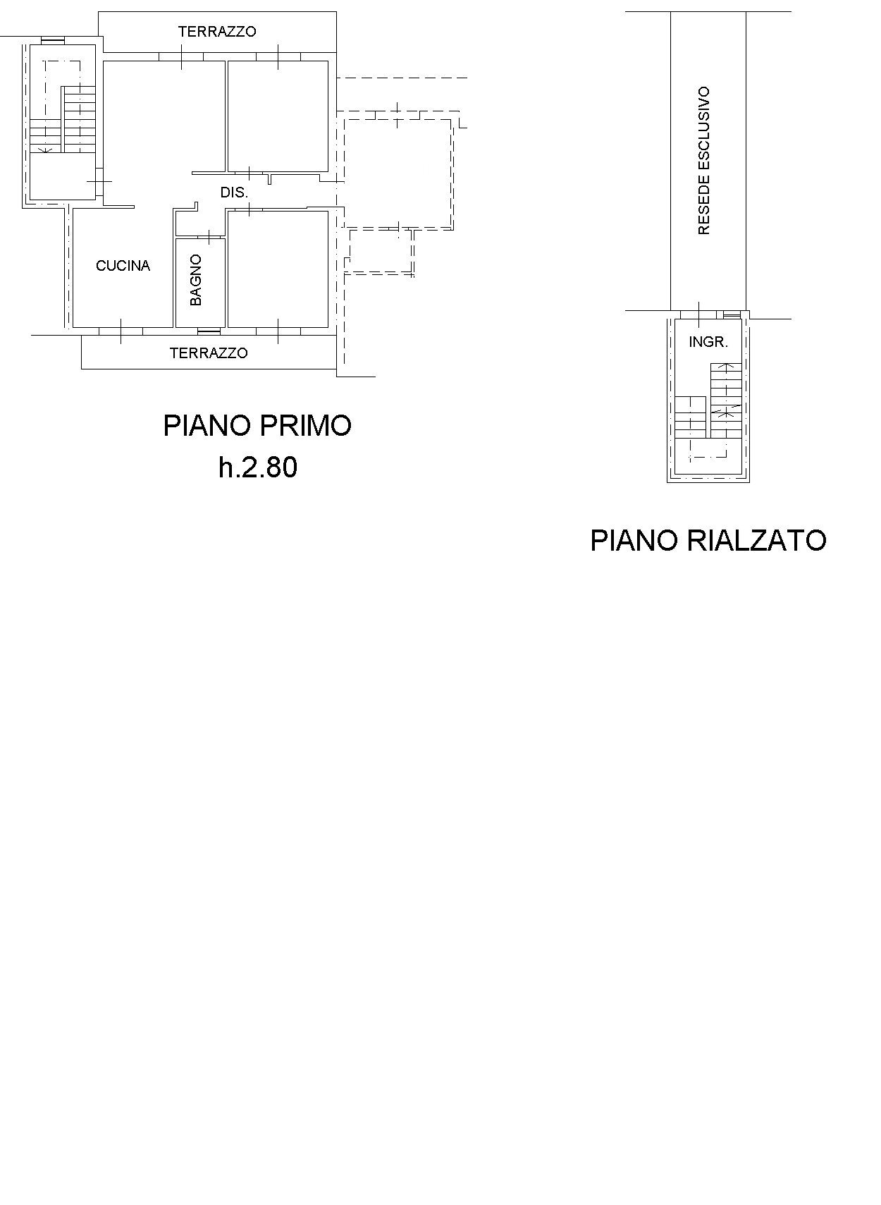 Appartamento Montelupo Fiorentino - planimetria 1