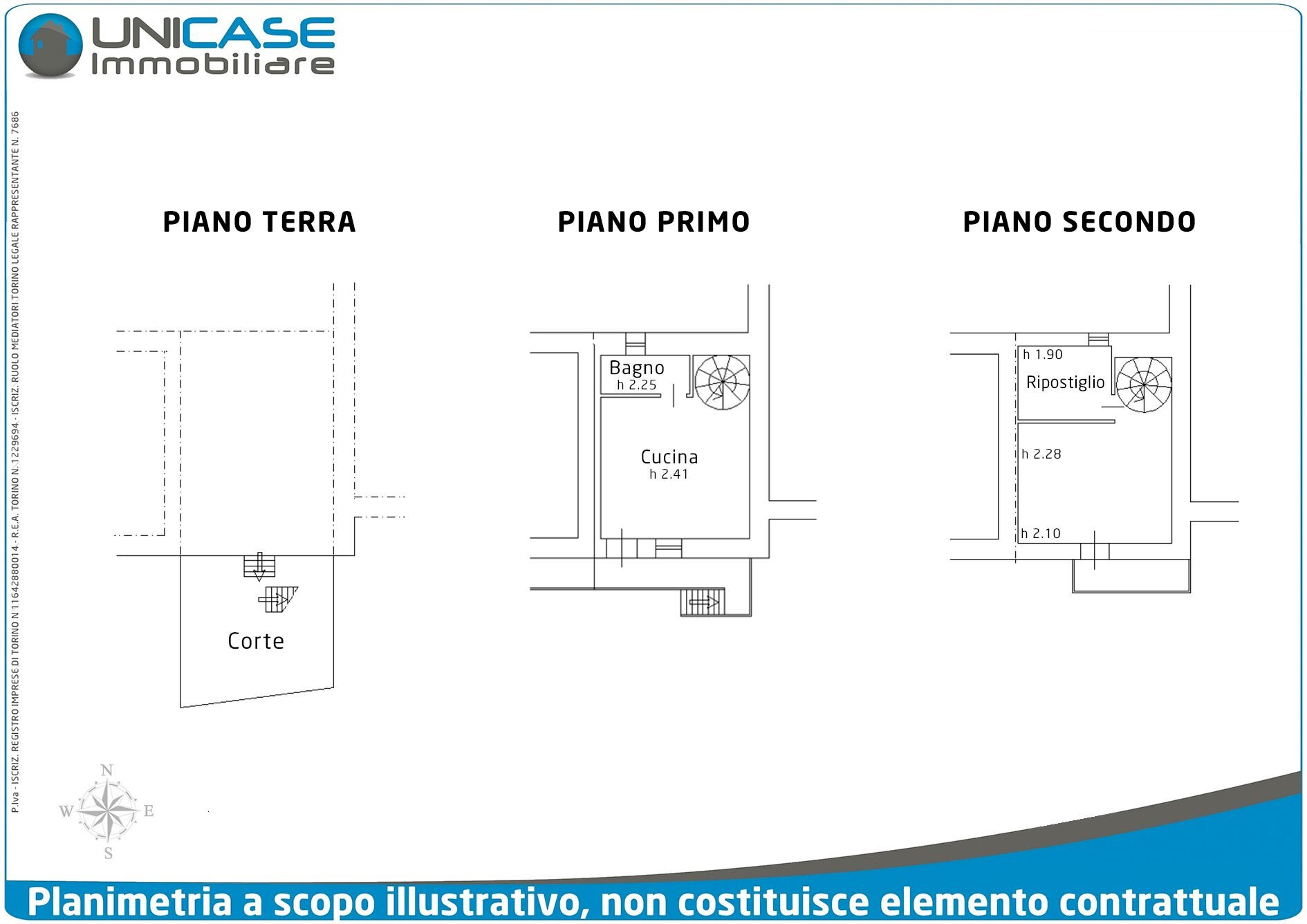 Rustic Via San Defendente, 87, Bagnolo Piemonte - floor plans 1