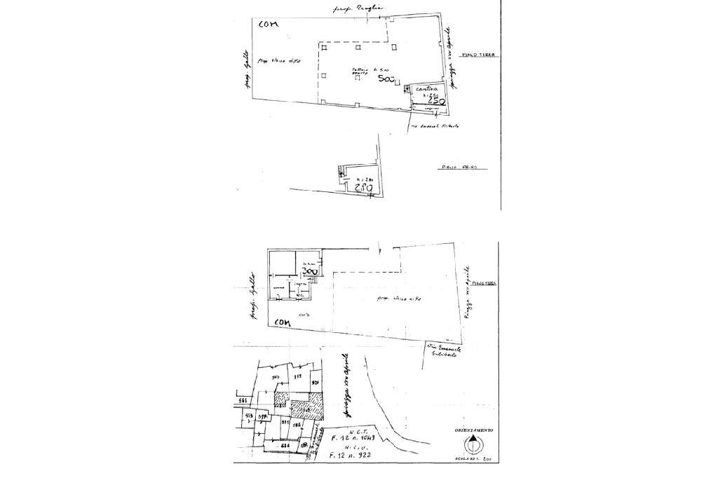 Independent house Via Emanuele Filiberto, Volpiano - floor plans 1