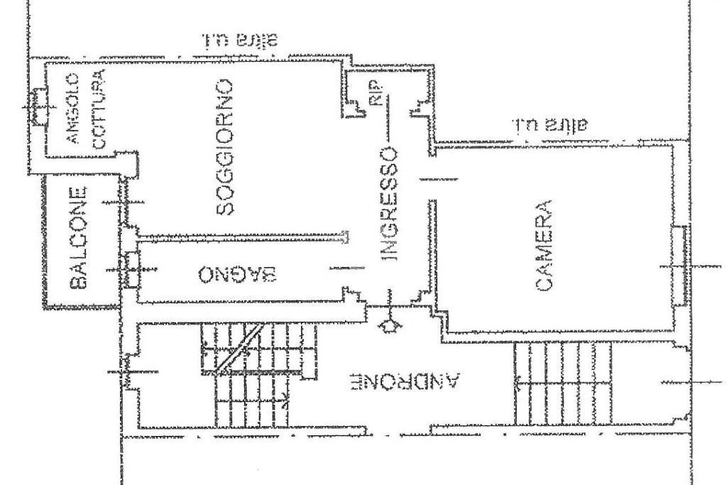 Bilocale Via A. Lamarmora, Grugliasco - planimetria 1