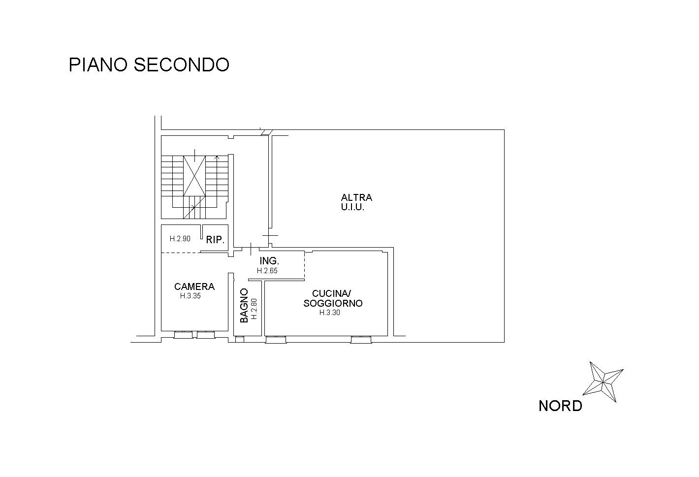 Appartamento Bologna (zona Murri) - planimetria 1