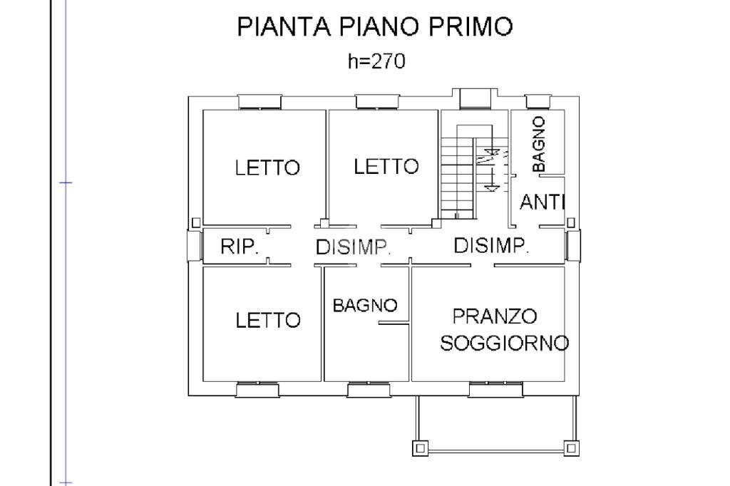 Villa Via Pindaro, Reggio nell'Emilia - floor plans 1