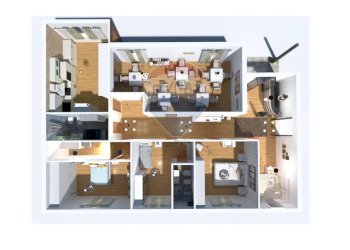 Pianta 3D - Casa indipendente Darfo Boario Terme - foto 19