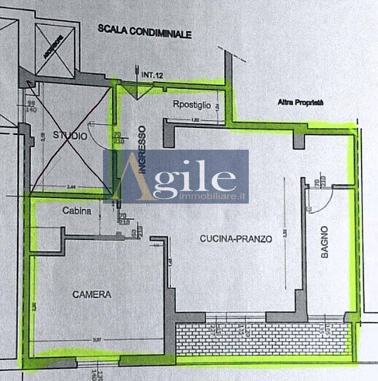 Foto 12 - Bilocale VIA VOLTA, San Benedetto del Tronto - planimetria 1