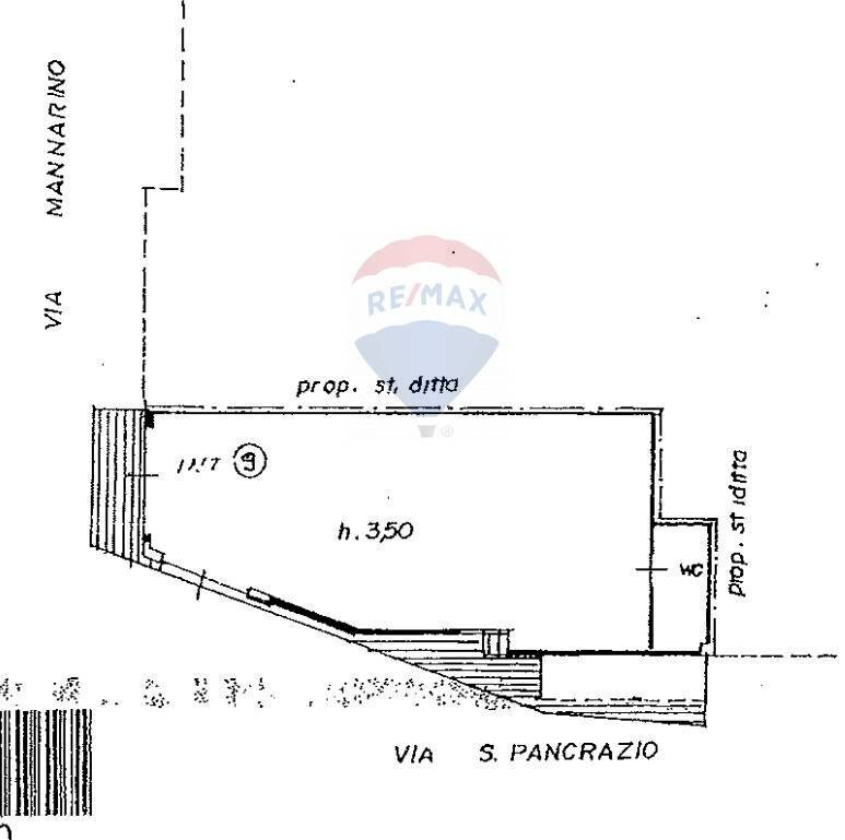 Pianta 2D - Locale Commerciale Via Mannarino
 
9, Mesagne - planimetria 1