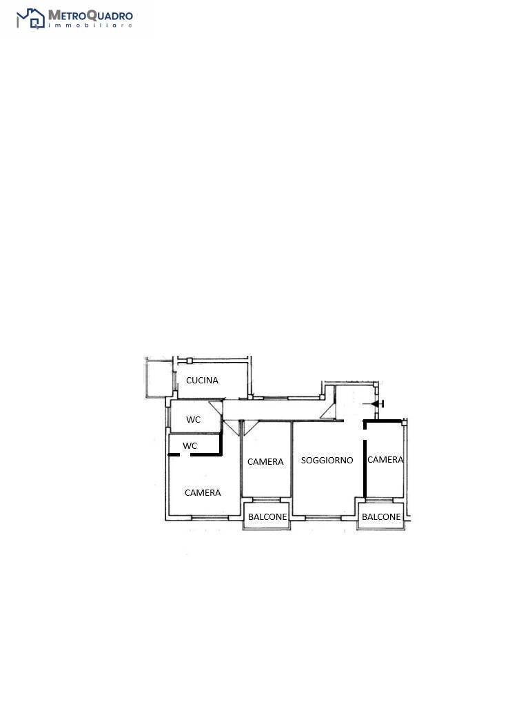 Foto 27 - Quadrilocale Via Andrea Del Verrocchio
 
19, Roma - planimetria 1