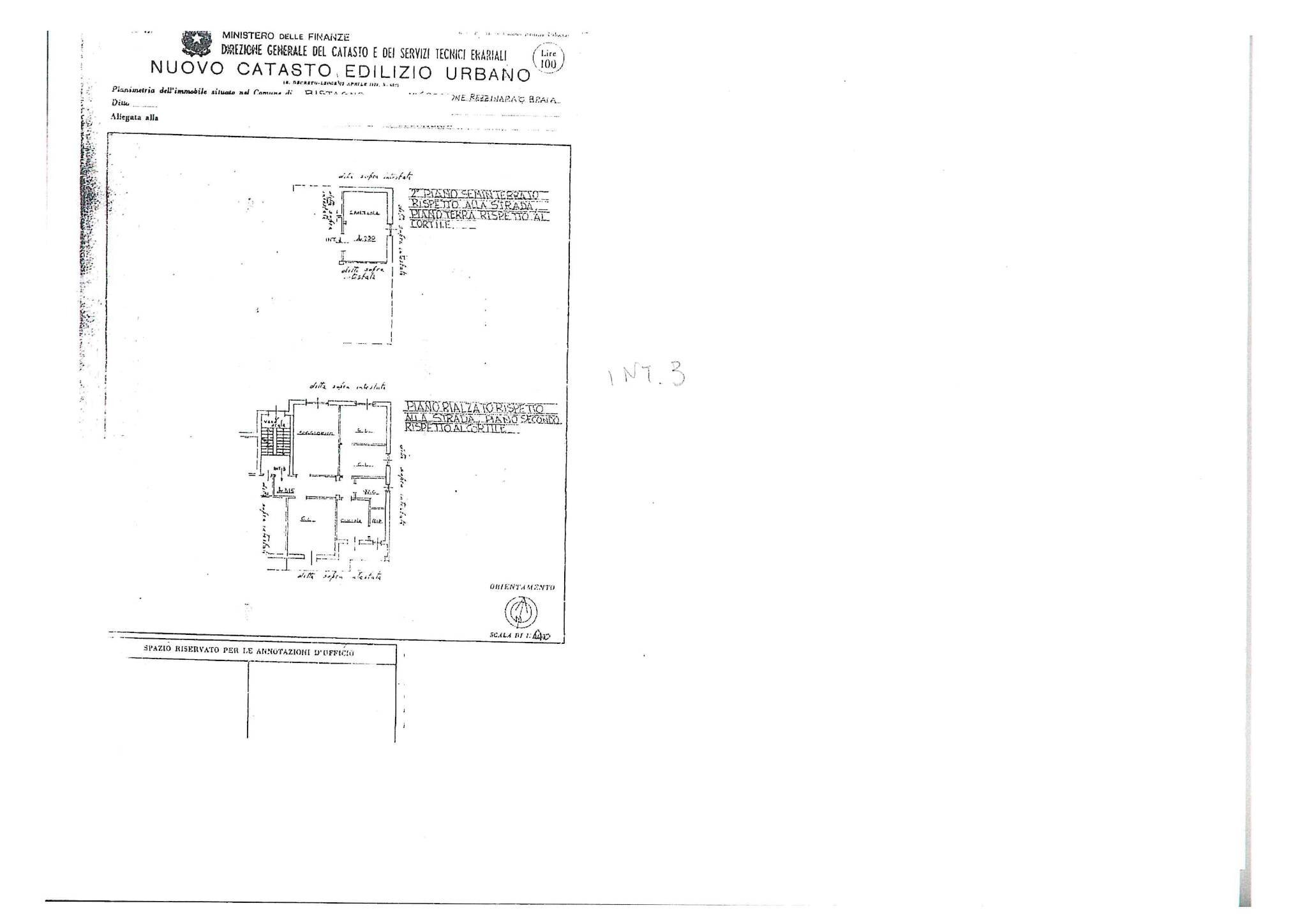 Villa Regione Rezzinara, 4, Bistagno - planimetria 1