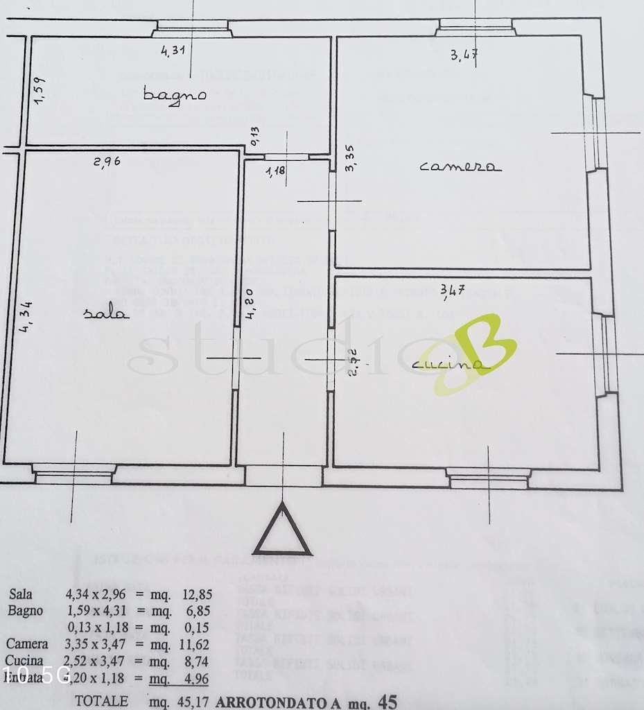 Independent house via Vincenzo Rossi, 108, Bordighera - floor plans 1