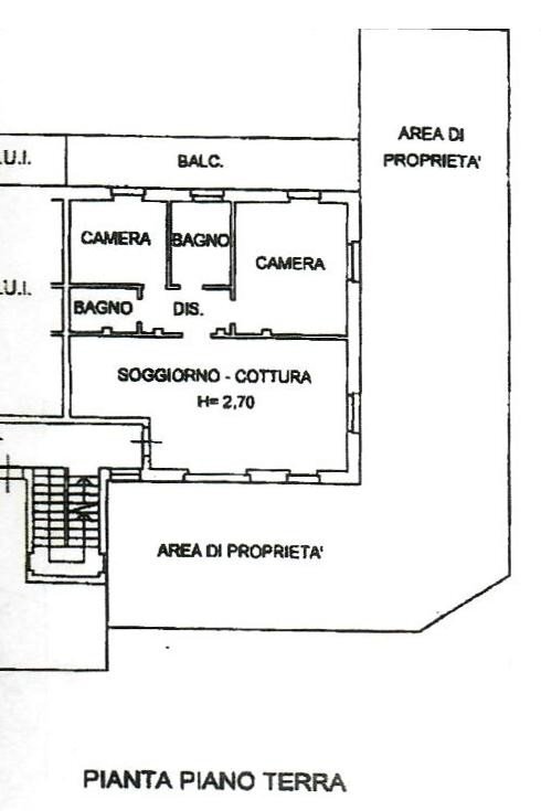 Trilocale via Camillo Benso di Cavour, 134, Leggiuno - planimetria 1
