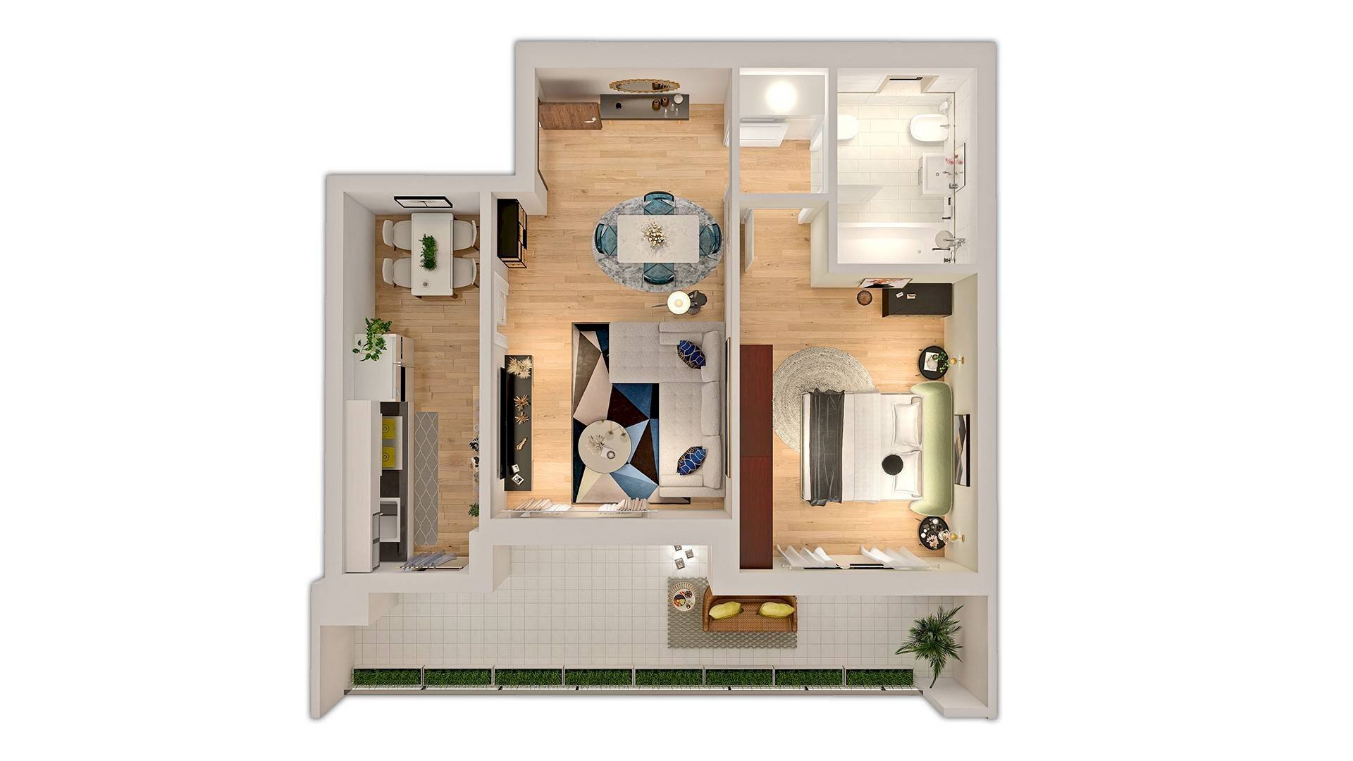 Bilocale via Martiri delle Foibe, Sesto San Giovanni - planimetria 1