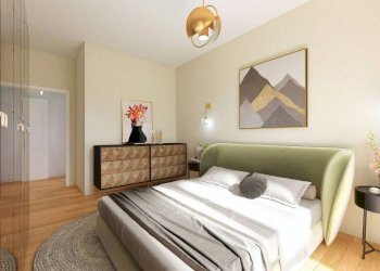 Camera da letto - Bilocale via Martiri delle Foibe, Sesto San Giovanni - foto 8